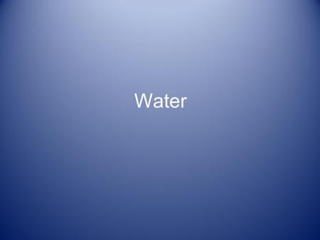 Water. Water is the most abundant substance in living systems,making up 70% or more of the weight of most organisms. The first living organisms doubtless.
