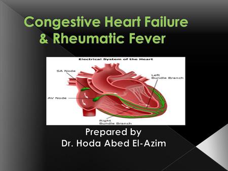 Define congestive heart failure. Discus Pathophysiology of CHF. Explain clinical manifestations of CHF. Identify therapeutic management of CHF. Discus.