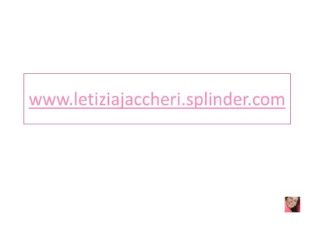 Www.letiziajaccheri.splinder.com. About me (education and positions) Master in Computer Science 1988 from the University of Pisa Programmer from 1988.