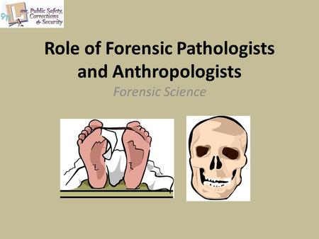 Role of Forensic Pathologists and Anthropologists