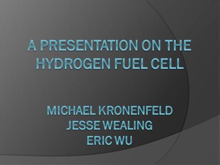  Fuel cells: Environmental friend or foe?. (n.d.). physicsworld.com. Retrieved November 27, 2011, from