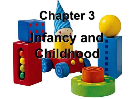 Chapter 3 Infancy and Childhood.