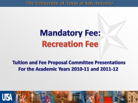 2   The fee allows students the opportunity to utilize the Recreation Center, Recreational Field Complex and Downtown Fitness Center for their athletic,