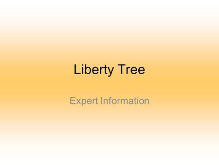 Liberty Tree Expert Information. What is important about the phrase “We the People” Explain the word Prosperity. Explain the word “Republic The people.