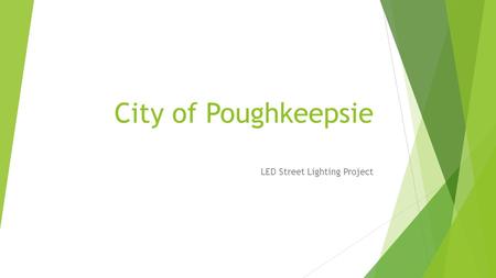 LED Street Lighting Project