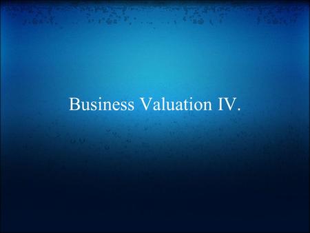 Business Valuation IV.. Income Statement Revenues Only revenues from sales during the period should be included in revenues (i.e., not cash revenues).
