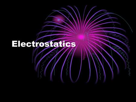 Electrostatics. Structure of the atom All matter is made up of atoms Atoms consist of a small central nucleus, containing positively charged protons and.