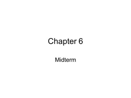 Chapter 6 Midterm. Media Players Media player software has been created for all types of computers. These include- handheld PCs, notebook PCs, desktop.