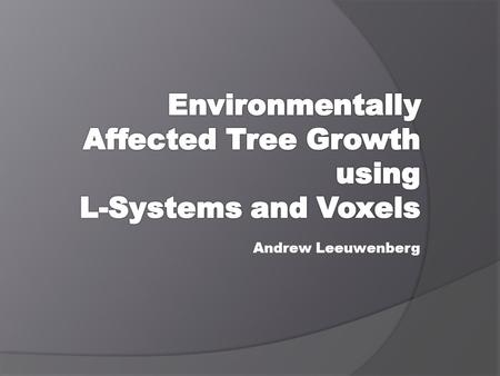 Andrew Leeuwenberg.  Hypothesis & Aim  Methodology summary  Result  Discussion and Future work  Conclusion.