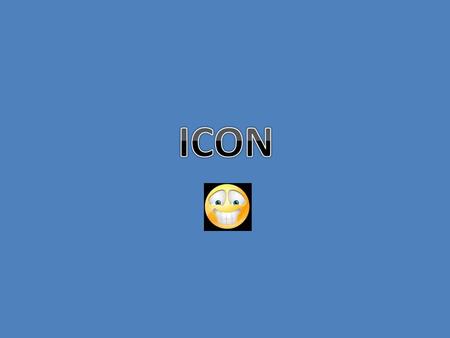 Why Icon? An icon is a small picture that represents a file. Icons help you execute commands, open programs or documents quickly. It is also useful to.