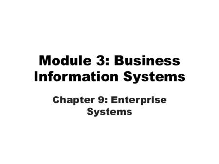 business information