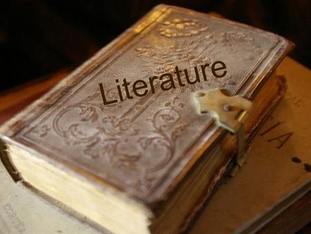 Literature. Overview Writing style became less structured Poetry was used to freely express emotion Authors used more imagination, became spontaneous.