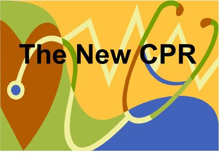 The New CPR. According to American Heart Association statistics, less than a third of the people who experience cardiac arrest at home, work or school.
