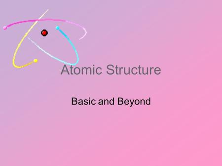 Atomic Structure Basic and Beyond. What are the 3 major parts of an atom? Protons Electrons Neutrons.
