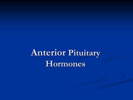 Anterior Pituitary Hormones. Physiological functions of growth hormone Growth hormone promotes growth of many body tissues. GH,also called somatotropic.