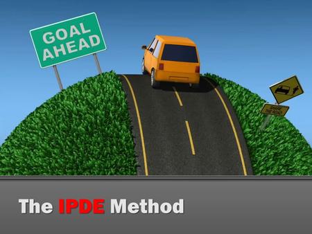 The IPDE Method.