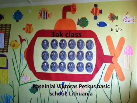 3ak class Raseiniai Viktoras Petkus basic school, Lithuania.