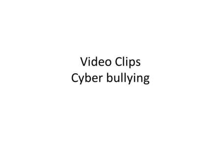 Video Clips Cyber bullying. Parent reaction to cyber bullying –  cyberbullying-lawsuit-165006637.html Students.