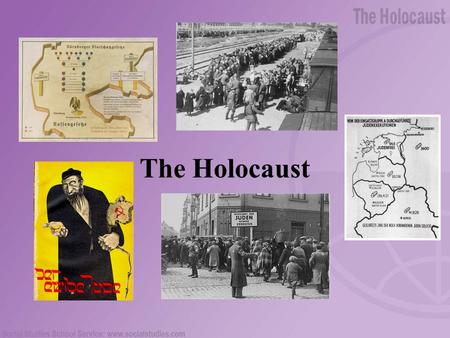The Holocaust. Table of Contents Antisemitism The Nuremberg Laws The “Final Solution” The Ghettos Death Camps.