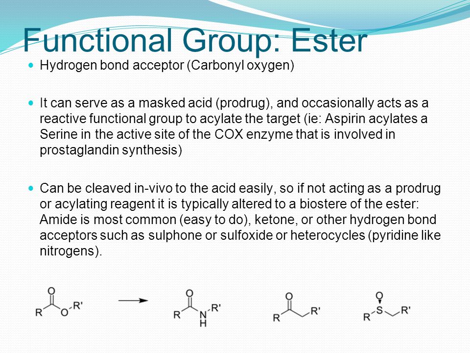 Functional Group Of An Ester 70