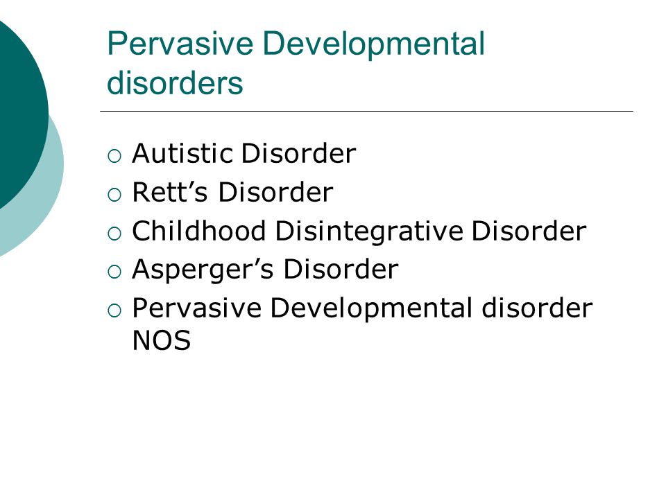 Adult Pervasive Developmental Disorder 97