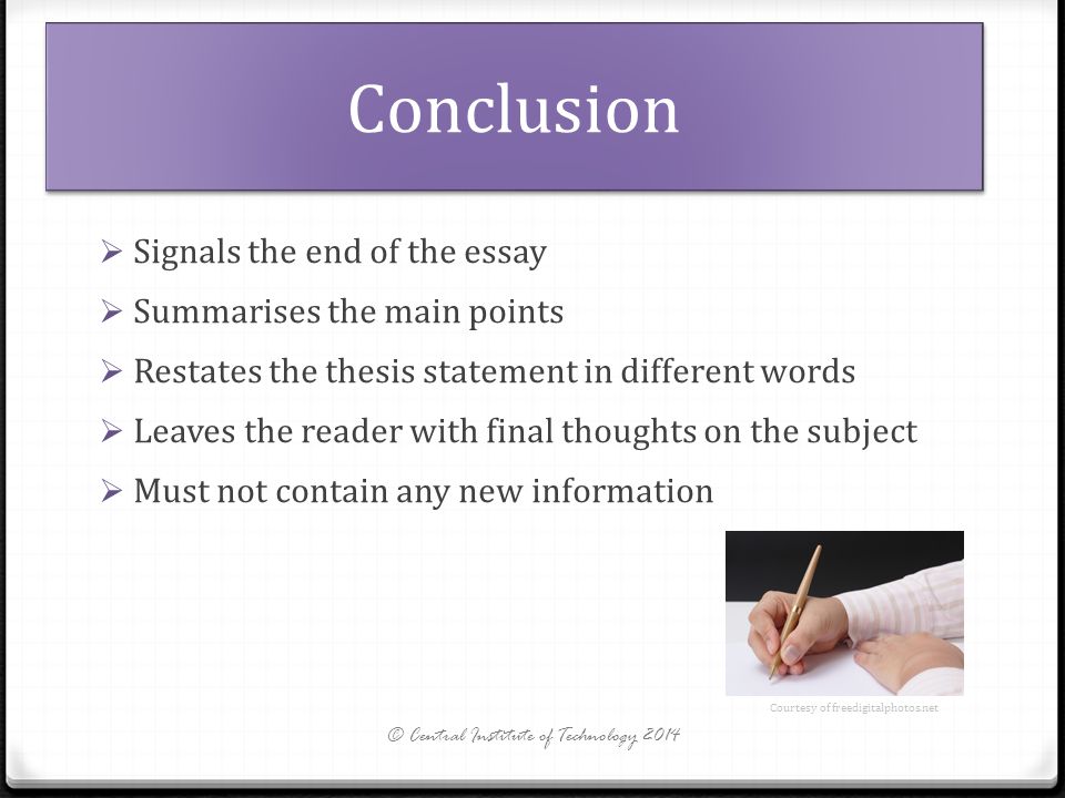 The Writing Of A Historical Essay Or Research Paper