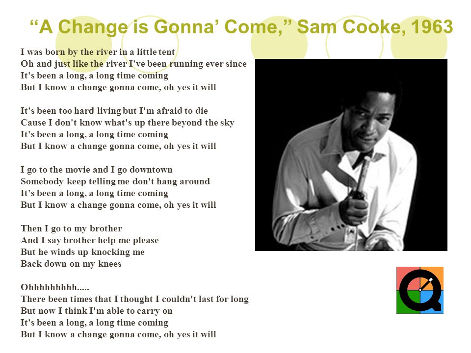 Sam cooke a change is gonna come mp3 download video