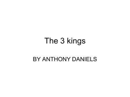 The 3 kings BY ANTHONY DANIELS. Lebron James No. 6 Miami Heat Small Forward. Date of birth December 30, 1984 ) (age 26).Place of birth Akron, Ohio, United.