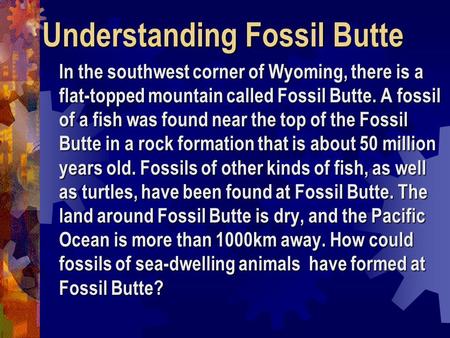 Understanding Fossil Butte