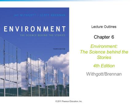 Environment: The Science behind the Stories