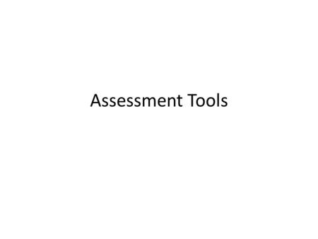 Assessment Tools. Sports Concussion Assessment Tool.