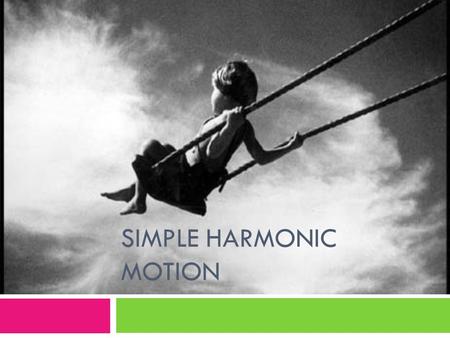 SIMPLE HARMONIC MOTION This unit is made up of the following:  Reference circle (page 92 – 94).  Graphs, Phasors & Equations (page 94 – 101).  SHM.