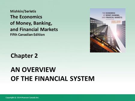 AN OVERVIEW OF THE FINANCIAL SYSTEM