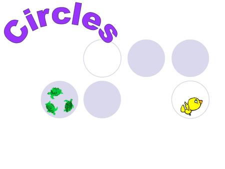 10-1 Circles  I. Definitions  Circle The set of all points in a plane that are at a given distance from a given point in that plane. Symbol ○R  Radius.