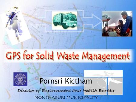 Pornsri Kictham. Waste water Solid Waste Air Pollution Urban Environmental Management Urban Environmental Management.