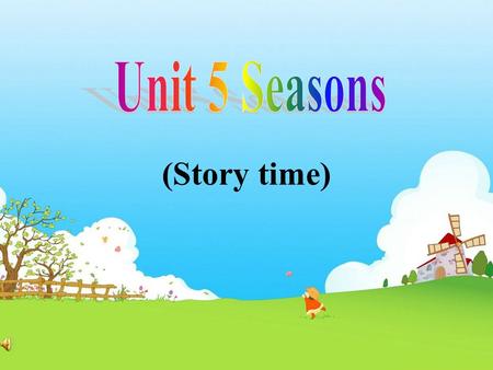 (Story time) 季节 s 这首歌是关于什么的呢？ springsummer autumnwinter.