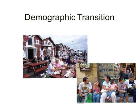 Demographic Transition. Terms/Concepts Demographic Transition The Four Stages of Demographic Transition.