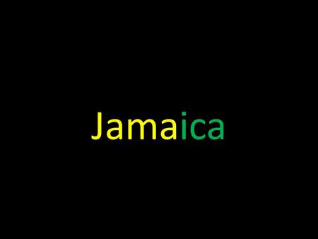 Jamaica Where Jamaica Is Jamaica is an island in the West Indies, 90 mi (145 km) south of Cuba and 100 mi (161 km) west of Haiti. It is a little smaller.