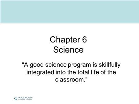 Chapter 6 Science Chapter 6