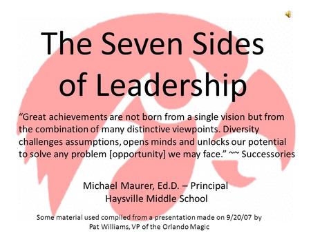 The Seven Sides of Leadership
