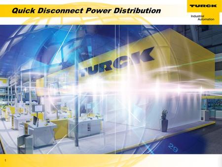 1 Quick Disconnect Power Distribution. 2 Power Distribution Methods Hardwiring o Traditional method for providing power to machines and devices o Difficult.