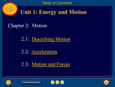Unit 1: Energy and Motion