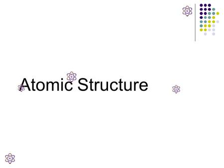 Atomic Structure Part 3 Emission Spectra You need to know this (don’t memorize numbers, but you need to know order of things and trends) R O Y G B I.