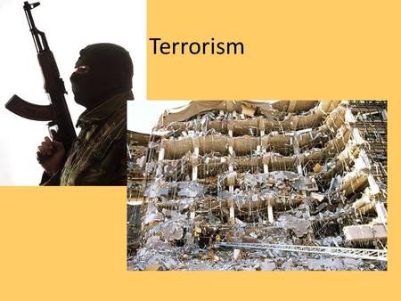 Terrorism. Calculated use of violent acts against civilians and symbolic targets to publicize a cause, intimidate, or coerce a civilization or government.