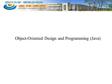 Object-Oriented Design and Programming (Java). 2 Topics Covered Today 2.2 Collections –2.2.1 Arrays –2.2.2 Vectors and Iterators –2.2.3 Implementing the.