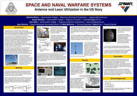 Space and Naval Warfare Systems San Diego (SPAWAR) is the US Navy’s research, development, test and evaluation, engineering, and fleet support center for.