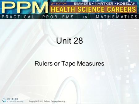 Rulers or Tape Measures