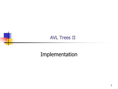 1 AVL Trees II Implementation. 2 Download:  2011_03_28_AVL_Tree/ File AVL_Tree_Demo.zip