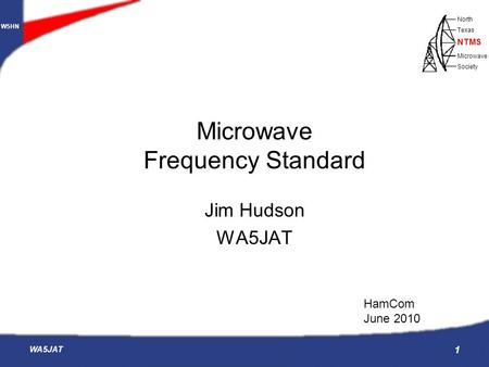 Microwave Frequency Standard