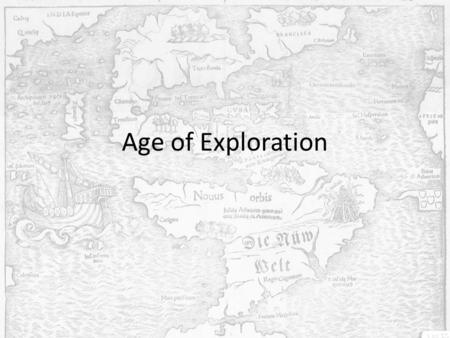 Age of Exploration.
